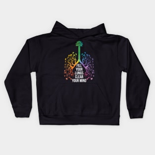 Breathe Lung Kids Hoodie